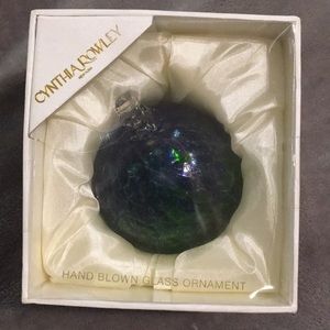 Cynthia Rowley Hans Blown Glass Ornament
